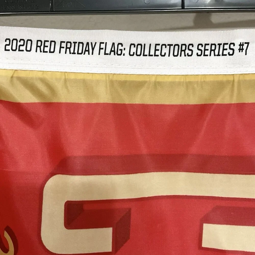 Kansas City Chiefs Kingdom NFL Football 2020 Red Friday Flag #7 KC New